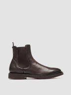 HOPKINS FLEXI 204 - Braune Chelsea-Stiefel aus Leder