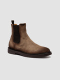 HOPKINS FLEXI 204 - Taupefarbene Chelsea-Stiefel aus Wildleder - thumb image 3,side view