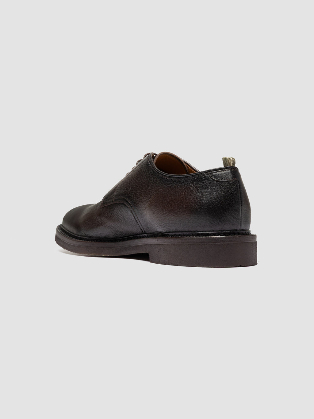 HOPKINS FLEXI 208 - Braune Derby-Schuhe aus Leder - image 4,side view
