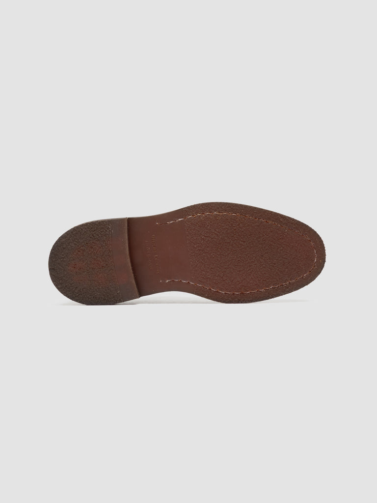 HOPKINS FLEXI 208 - Brown Leather Derby Shoes