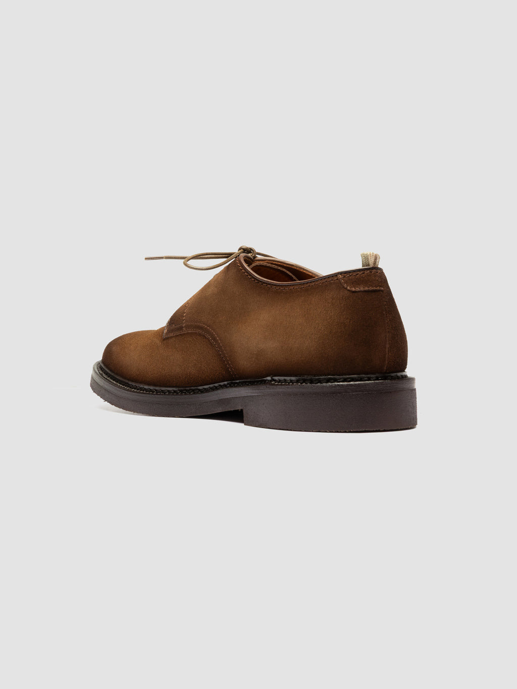 HOPKINS FLEXI 208 - Braune Derby-Schuhe aus Wildleder - image 4,side view