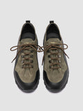 ITINERE 001 - Grüne Low-Top-Sneaker aus Leder - thumb image 2,side view