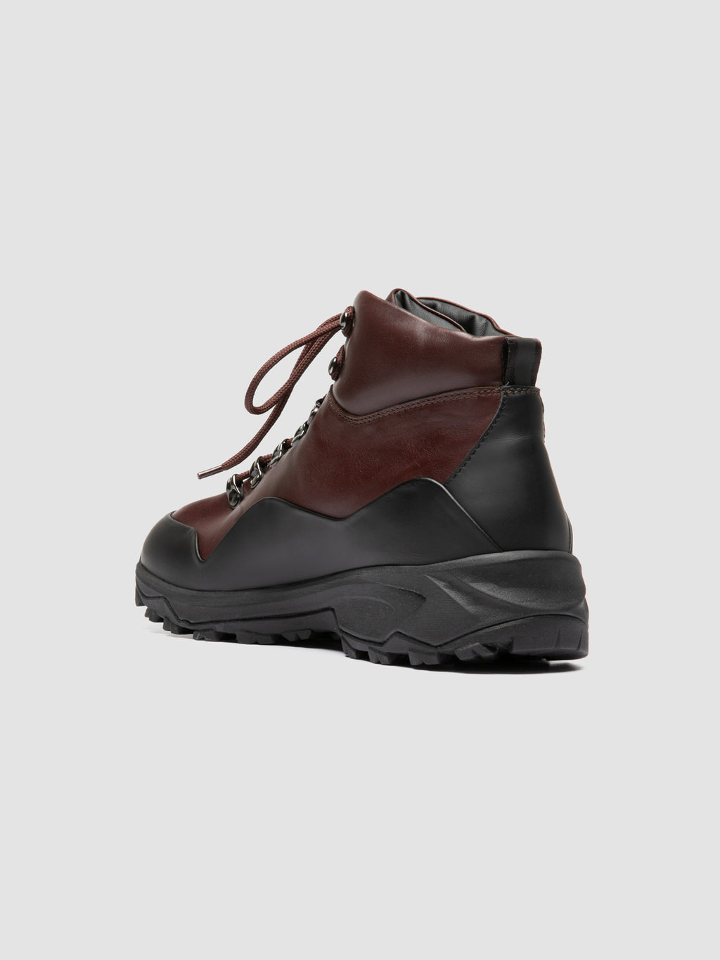 ITINERE 002 - Brown Leather Lace Up Boots - image 4,side view