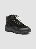 ITINERE 002 - Schwarze Schnürstiefel aus Leder - thumb image 3,side view