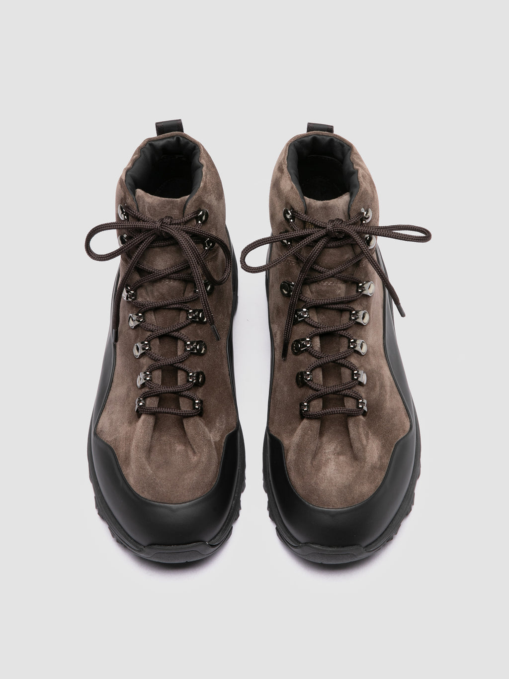 ITINERE 002 - Brown Leather Lace Up Boots - image 2,side view