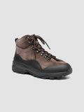 ITINERE 002 - Brown Leather Lace Up Boots - thumb image 3,side view
