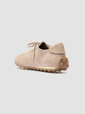 JARRED 001 - Beige Suede Low-Top Sneakers - thumb image 4,side view