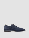 JOSHPER 010 - Blue Suede Derby Shoes - thumb image 1,side view