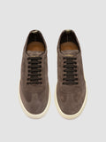 KAFKA 002 - Taupe Suede Low Top Sneakers - thumb image 2,side view