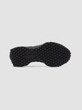 KASBA 003 - Blue Leather Low Top Sneakers - thumb image 5,side view