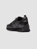 KASBA 003 - Grey Leather Low Top Sneakers - thumb image 4,side view