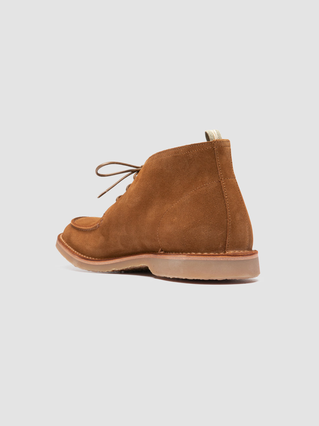 KENT 002 - Taupe Suede Chukka Boots - image 4,side view