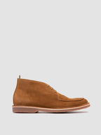 KENT 002 - Taupefarbene Chukka-Stiefel aus Wildleder