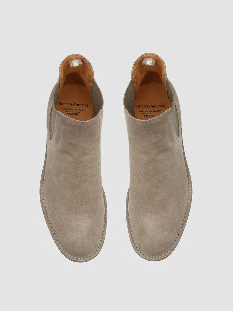 KENT 005 - Taupe Suede Chelsea Boots