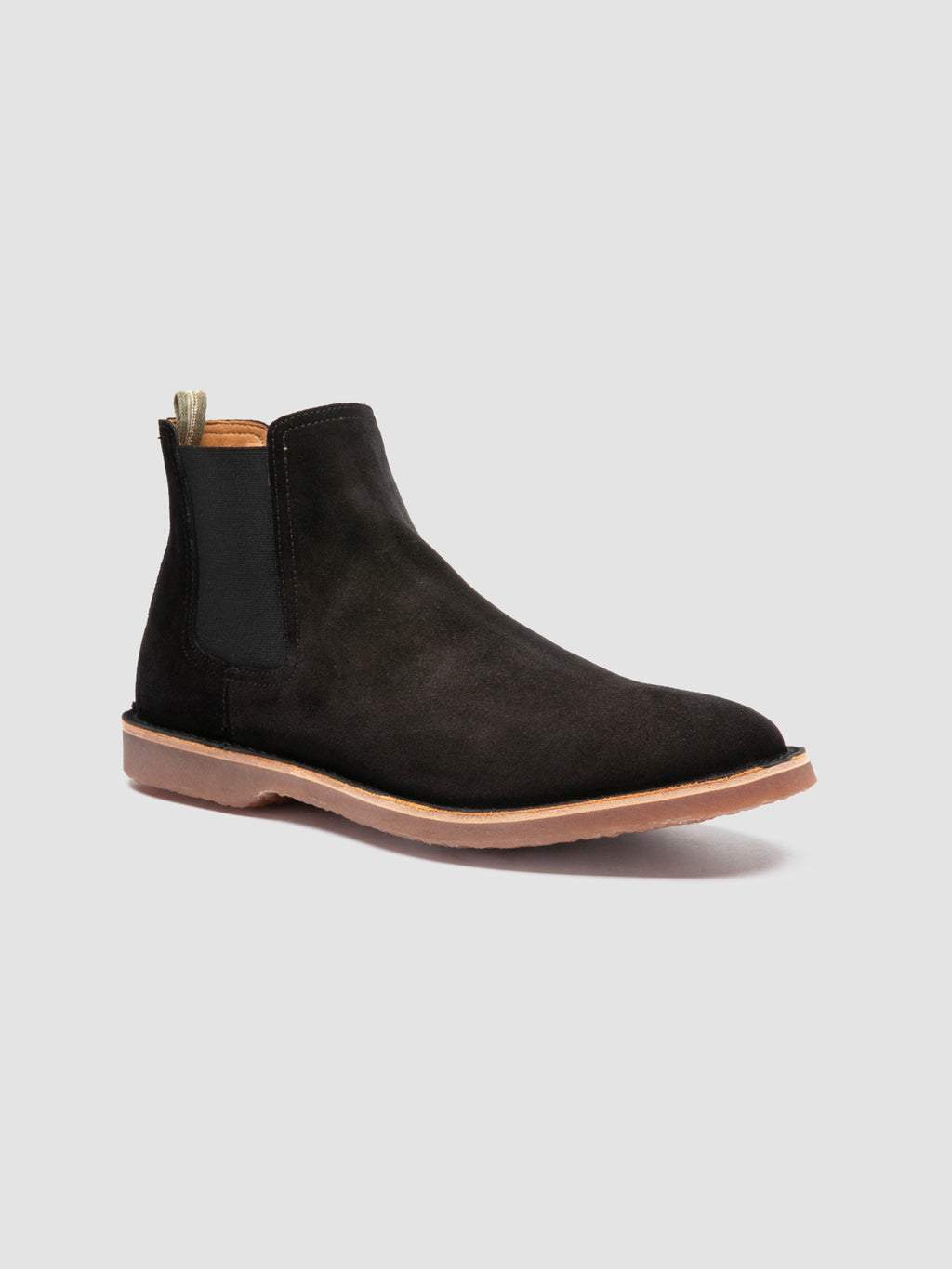 KENT 005 - Black Suede Chelsea Boots