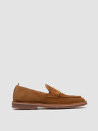 KENT 008 - Braune Loafer aus Wildleder