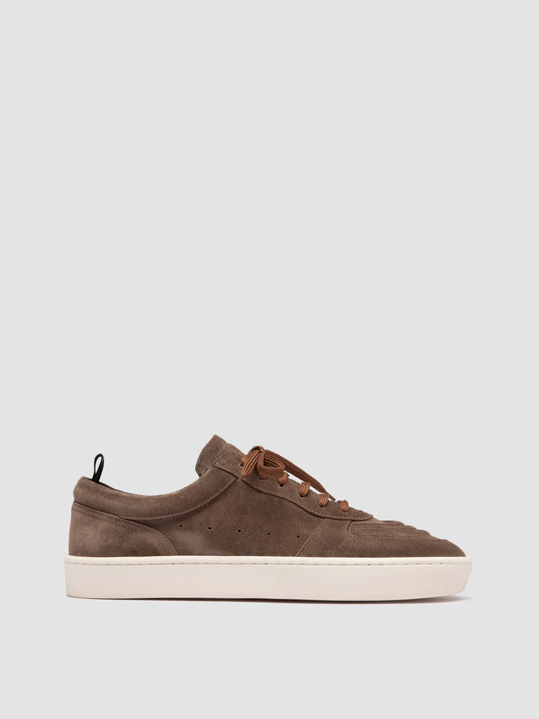 KRAB 001 - Brown Suede Sneakers