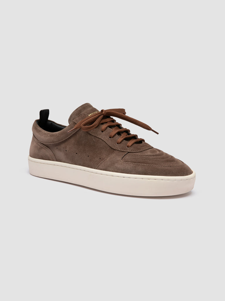 KRAB 001 - Brown Suede Sneakers