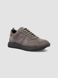LEGEND 001 - Grey Suede Sneakers - thumb image 3,side view