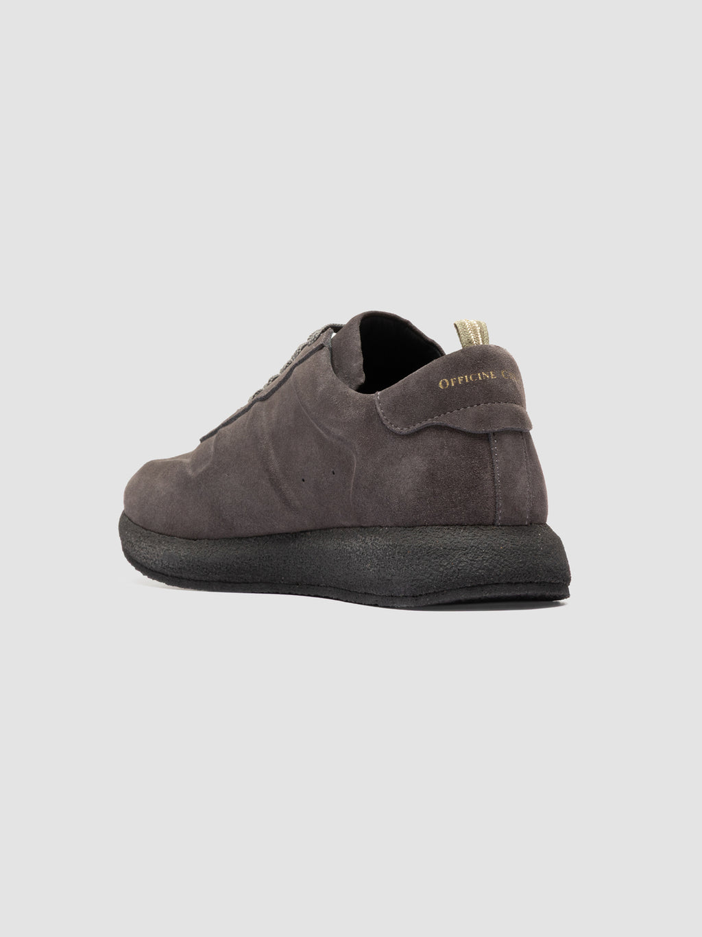 LEGEND 001 - Grey Suede Sneakers - image 4,side view