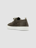 LEGGERA 001 - Green Suede Low Top Sneakers Men Officine Creative - 4