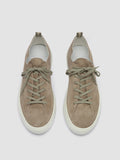 LEGGERA 001 - Taupe Suede Low Top Sneakers Men Officine Creative - 2