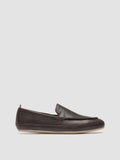 LINE 001 - Pennyloafer aus braunem Leder - thumb image 1,side view