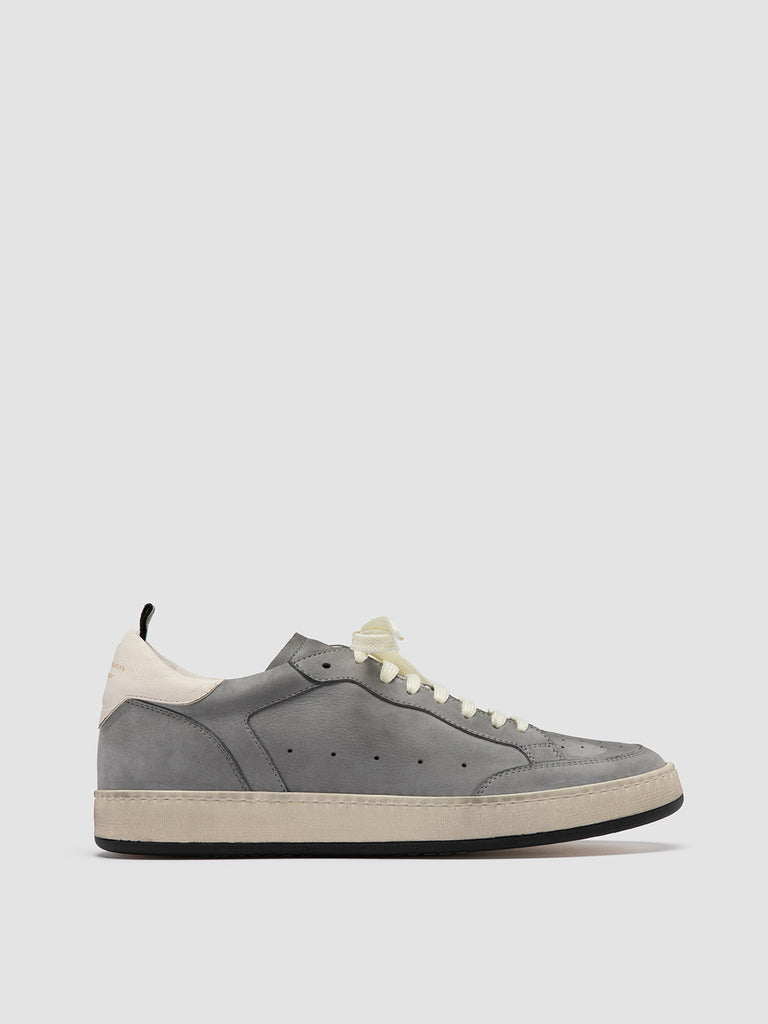 MAGIC 002 - Grey Nubuck Low Top Sneakers