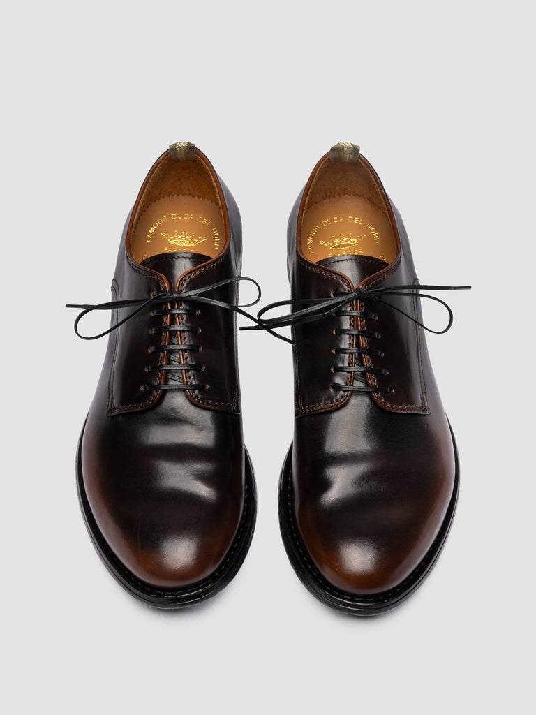 MAVIC 001 - Brown Leather Derby Shoes