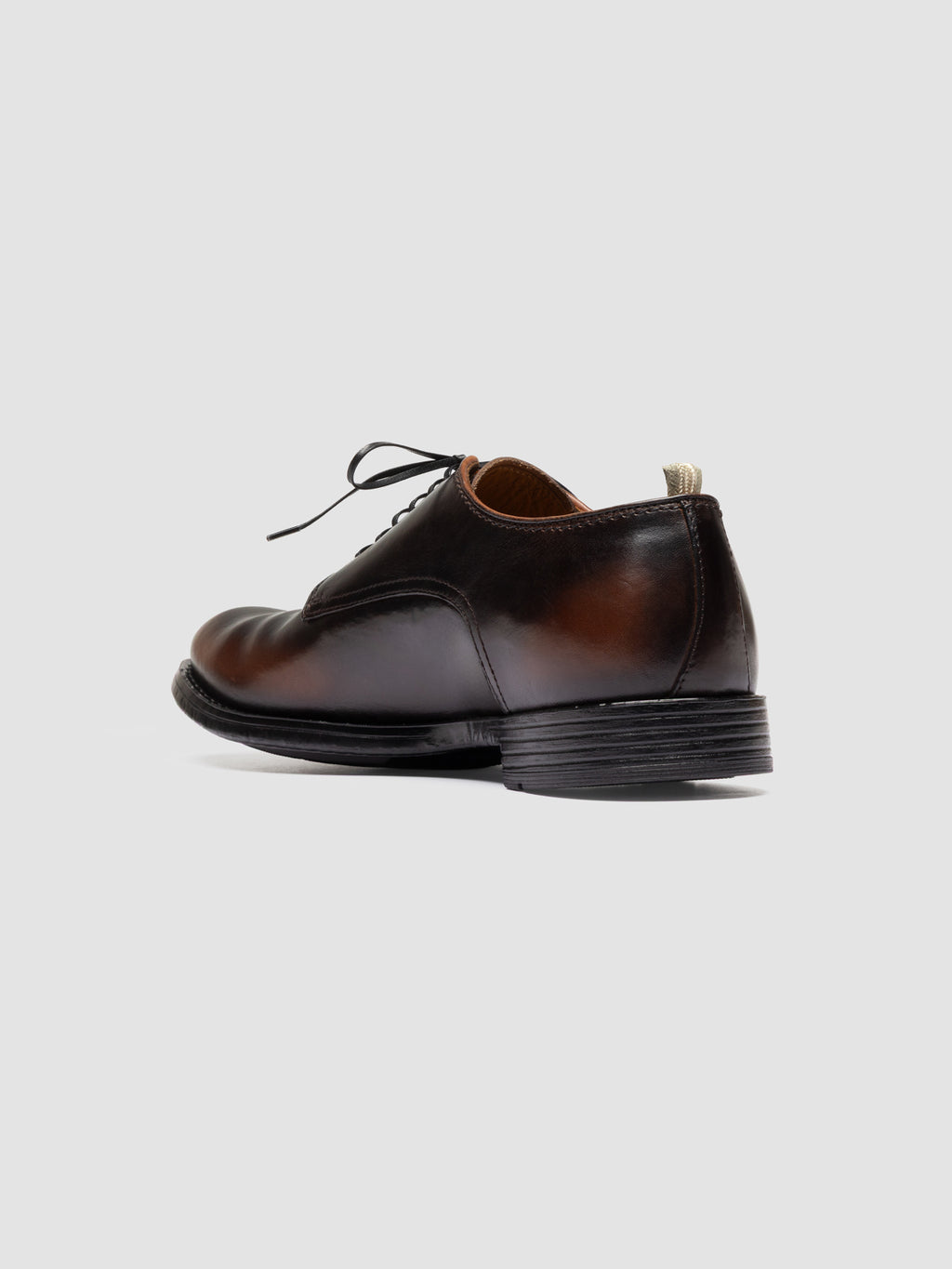 MAVIC 001 - Brown Leather Derby Shoes - image 4,side view