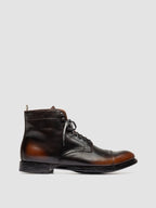 MAVIC 006 - Braune Schnürstiefel aus Leder