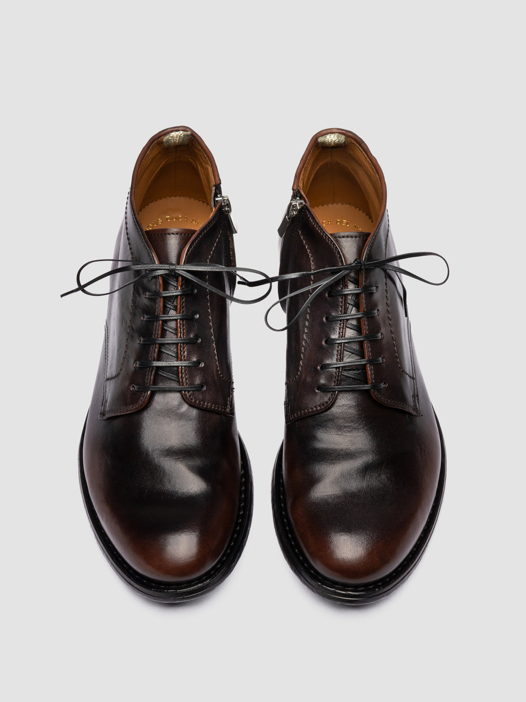 MAVIC 072 - Black Leather Lace Up Boots - image 2,side view
