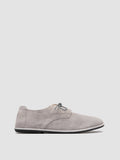 MIENNE 003 - Grey Suede Derby Shoes