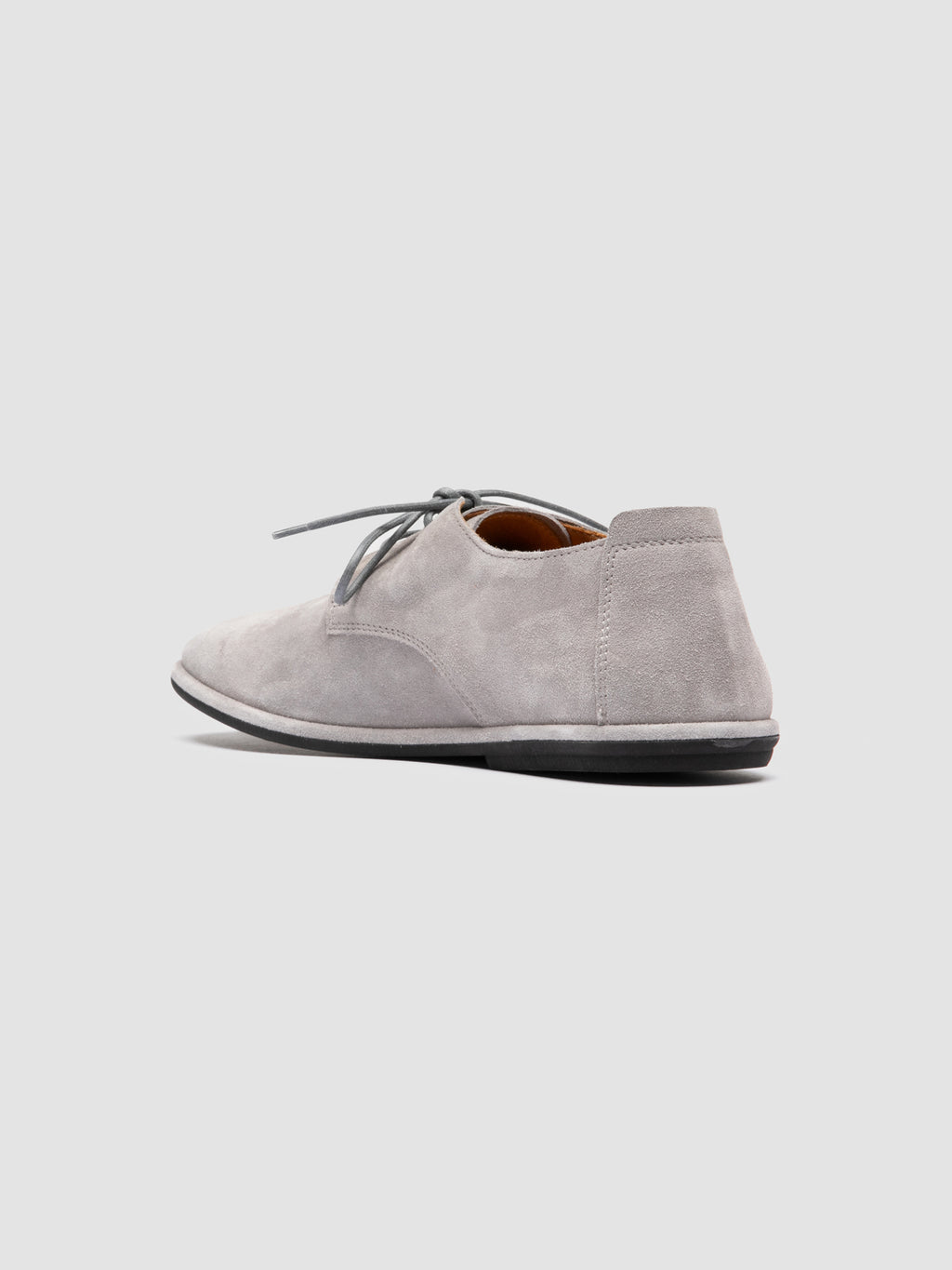 MIENNE 003 - Grey Suede Derby Shoes