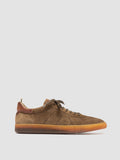 MILITIA 001 - Brown Suede Sneakers - thumb image 1,side view