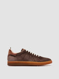 MILITIA 002 - Brown Suede and Leather Sneakers - thumb image 1,side view