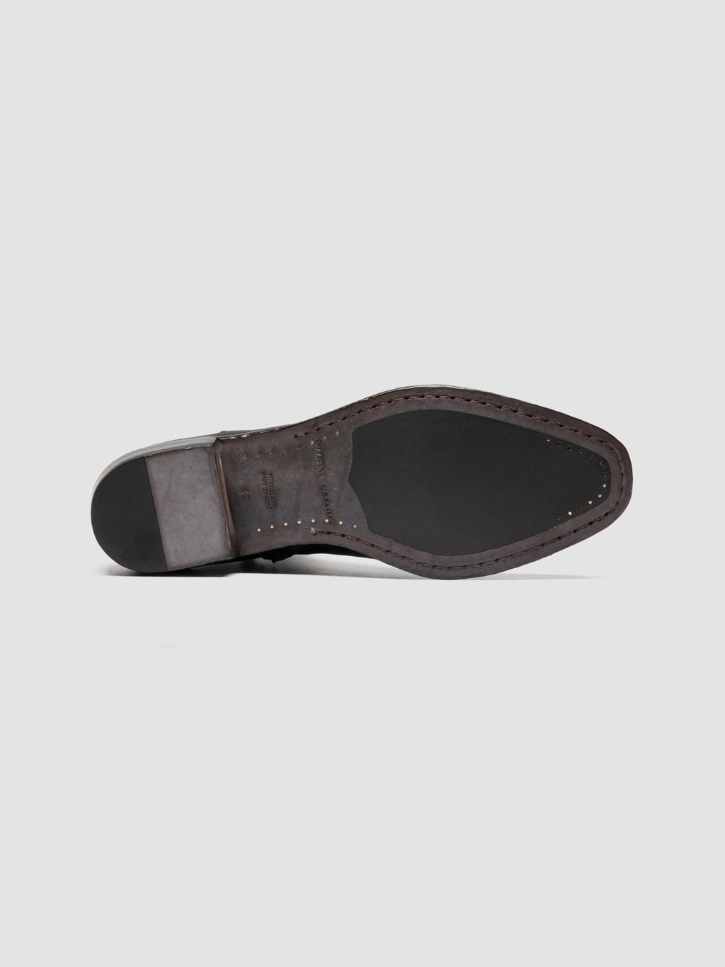 MONEGAL 002 - Brown Leather Zip boots - image 5,side view