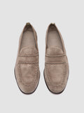 OLIVER 001 - Taupe Suede Venetian Loafers