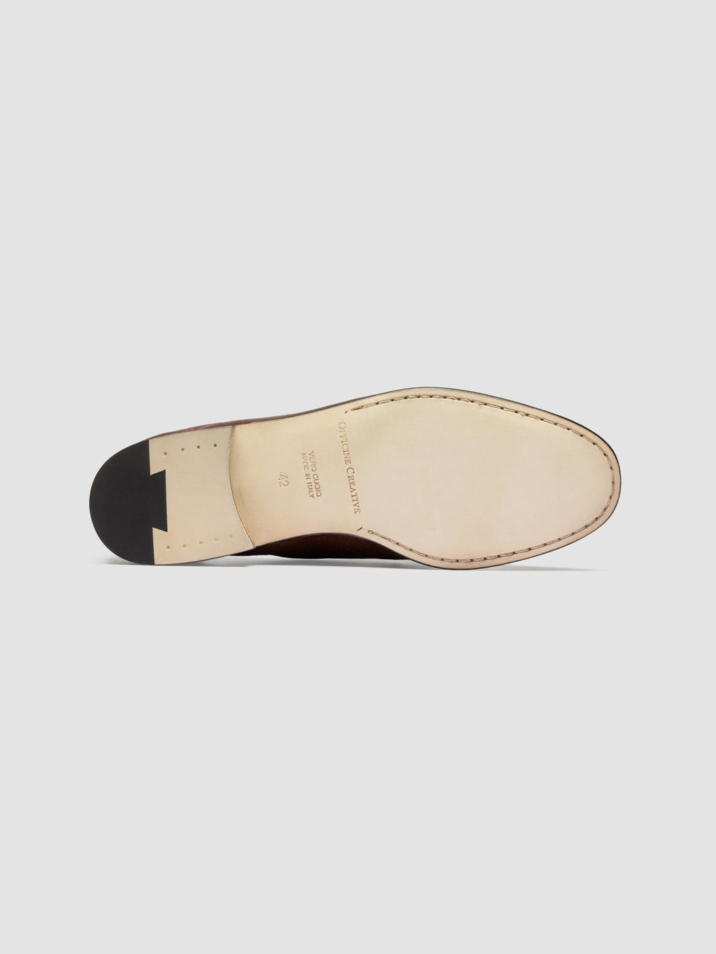 OLIVER 006 - Brown Leather Venetian Loafers - image 5,side view