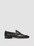 OLIVER 011 - Penny-Loafer aus schwarzem Leder - thumb image 1,side view