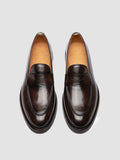 OPERA FLEXI 101 - Brown Leather Penny Loafers - thumb image 2,side view