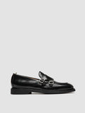 OPERA FLEXI 105 - Schwarze Monk-Schuhe aus Leder - thumb image 1,side view