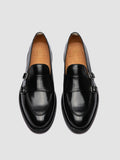 OPERA FLEXI 105 - Schwarze Monk-Schuhe aus Leder - thumb image 2,side view