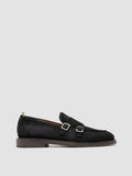 OPERA FLEXI 105 - Blue Suede Monk shoes - thumb image 1,side view