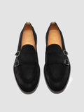 OPERA FLEXI 105 - Blue Suede Monk shoes - thumb image 2,side view
