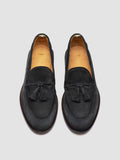 OPERA 002 - Blue Suede Tassel Loafers - thumb image 2,side view