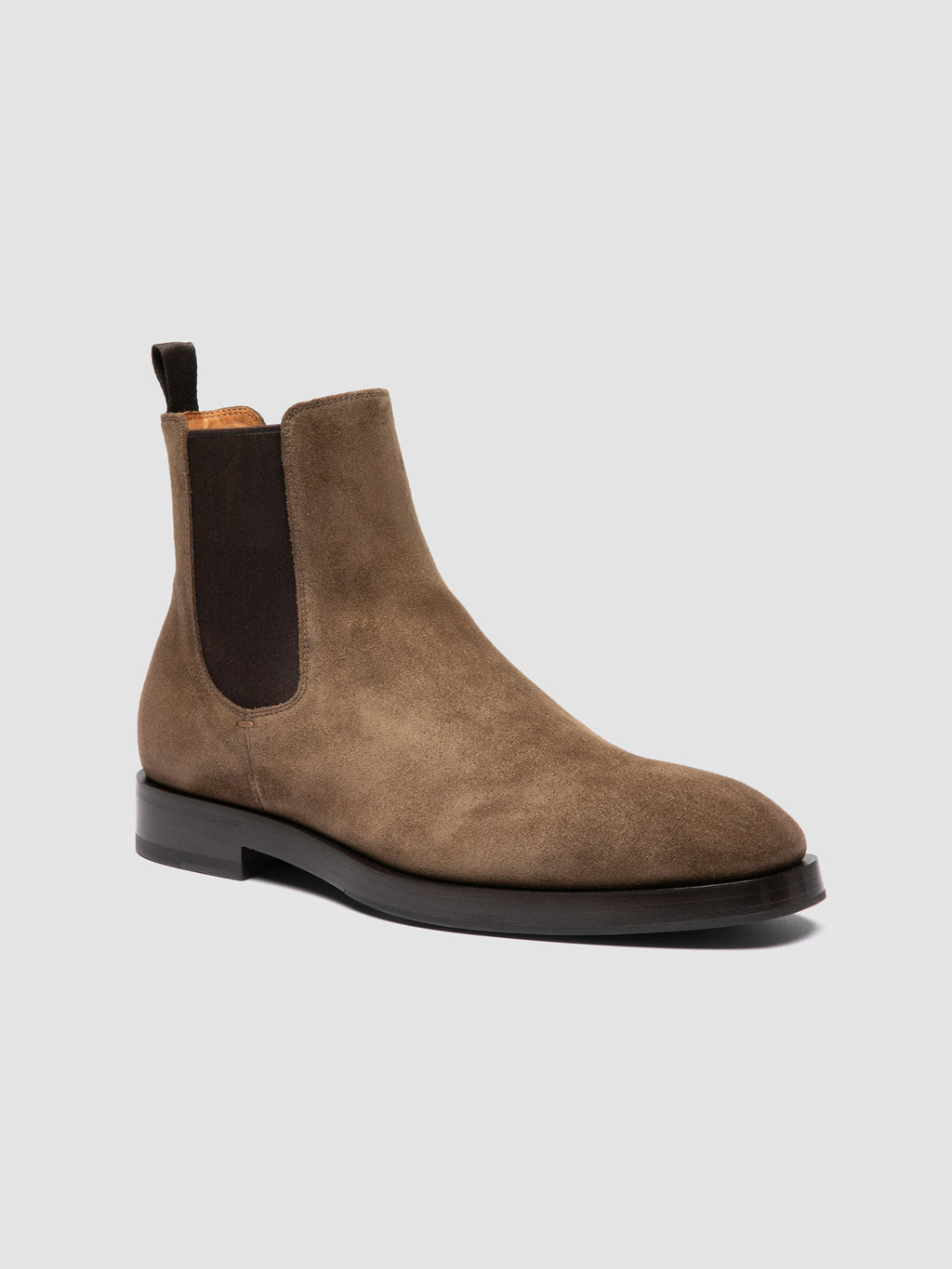 ORTEGA 003 - Brown Suede Chelsea Boots - image 3,side view