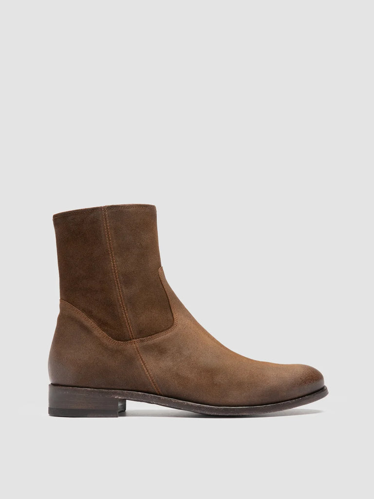 PAUL 002 - Brown Suede Boots