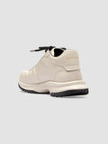 PHASE 001 - White Leather Low Top Sneakers - thumb image 4,side view