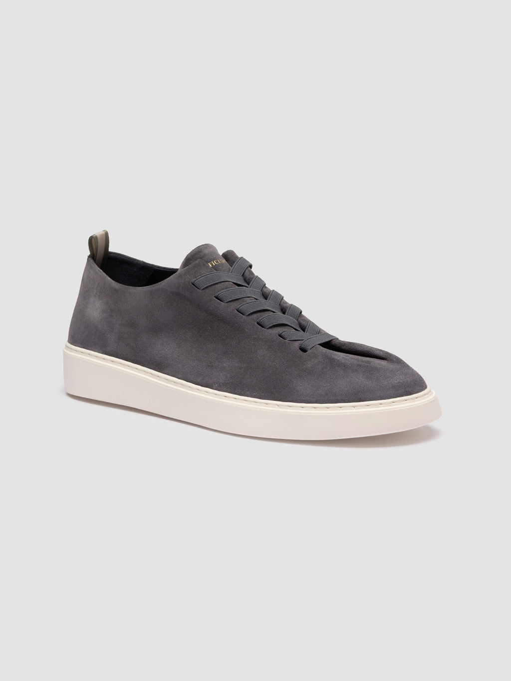 PLUMA 001 - Blue Suede Low Top Sneakers - image 3,side view